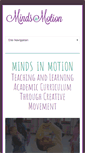 Mobile Screenshot of mindsinmotion.org