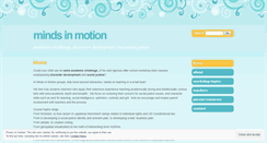 Desktop Screenshot of mindsinmotion.us
